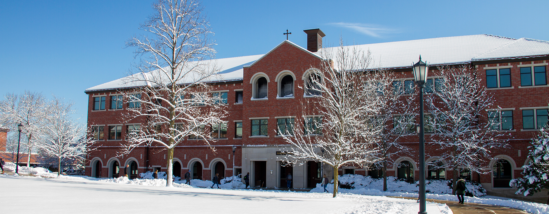 Generac Hall in winter